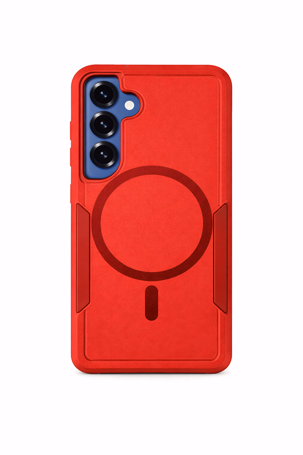 Samsung S25/S24 Plus - MagSafe Defense Compact - Fire Red